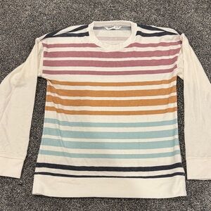 Sonoma Supersoft Striped Crewneck Sweater
